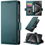 BaiFu Honor 400 Lite Kılıf Deri Cüzdan Destek Çubuğu Manyetik Kapatma Kart Yuvaları Onur 400 Lite için Saklama Kapağı-Koyu Yeşil