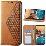 BaiFu Honor Magic5 Lite için Manyetik Kılıf, Kart Tutucu Yuvalı Üç Boyutlu Örgü Kılıf Destek Çubuğu Honor Magic5 Lite Kapak-05