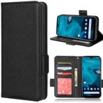 BaiFu Honor X9A/X40/Magic5 Lite 5G için Kılıf, [Kart Yuvası] [Kickstand] [Manyetik Kapatma] Cüzdan Kılıf Honor X9A/X40/Magic5 Lite 5G-Siyah