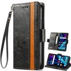 BaiFu Redmi K40 Oyun için RFID Engelleme Cüzdan Kılıfı/F3 GT İş Tarzı Flip Folio Kapak, Redmi K40 Gaming/F3 GT-08 için Manyetik Cüzdan Kapağı