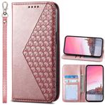 BaiFu Samsung Galaxy S20 FE/S20 Lite için Manyetik Kılıf, Kart Tutucu Yuvalı Üç Boyutlu Örgü Kılıf Destek Çubuğu Samsung Galaxy S20 FE/S20 Lite Kapak-12