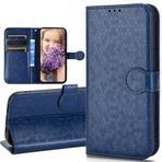BaiFu Xiaomi Poco M6 5G için kılıf, Xiaomi Poco M6 5G için manyetik kapaklı kılıf, Xiaomi Poco M6 5G-04 ile uyumlu Wave dot Cüzdan Kılıf