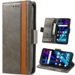 BaiFu Xiaomi Poco M6 Pro 5G için RFID Engelleme Cüzdan Kılıfı, İş Tarzı Kapaklı Folyo Kapak, Xiaomi Poco M6 Pro 5G-01 için Manyetik Cüzdan Kapağı