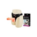 Baile Harness 18 cm Belden Bağlamalı Penis Realistik Protez Strapon