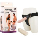 Baile İçi Boş Belden Bağlamalı Titreşimli Protez Penis Vibratör Strapon