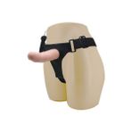 Baile İçi Boş Titreşimli Belden Bağlamalı Penis Realistik Vibratör