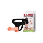Baile Ultra 19 cm Gerçekçi Belden Bağlamalı Dildo Strapon Penis