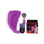 Baile Uzaktan Kumandalı G String Titreşimli Vibratör Külotu İç Giyim