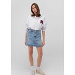 Bailey Classic Denim Gölgeli İndigo Mavisi Jean Etek 1310204-87098 Mavi-87098 S