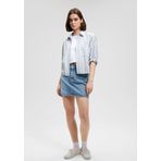 Bailey Classic Denim Gölgeli İndigo Mavisi Jean Etek 1310204-87098 Mavi-87098 XS