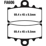 Bajaj Dominar 250-400 Ön Fren Disk Balatası Fa606 İth