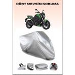 Bajaj Dominar 400 Ug Uyumlu Motorsiklet Branda, Motor Örtüsü - Gri, Arka Çanta ve Kilit Uyumsuz