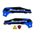 BAJAJ Dominar D250-400 AKSESUAR YAN 3D KABARTMALI MAVİ DAMLA STİCKER