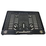 Bajaj Pulsar Beyaz Çıtçıt Plastik (15x24 Cm) Kırılmaz Plakalık