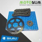 Bajaj Pulsar Ns 200 Zincir Dişli Set Mn36jl0009
