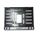 Bajaj Pulsar Uyumlu Beyaz-Mavi Plastik (15X24 Cm) Kırılmaz Plakalık