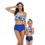 BAJIE Bikini Takım Elbise Aile Eşleştirme Bikini Mayo Kadın Mayo Anne Kız Kız Mayo