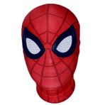 BAJIE Cadılar Bayramı maskesi 3D Örümcek Dönüşü Kahraman Keşif Çelik Maske Örümcek Cosplay Kostümü Süper Kahraman Maskesi Sahne