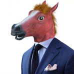 BAJIE cadılar bayramı maskesi at maskesi cadılar bayramı at kafası maskesi lateks ürpertici hayvan kostüm tiyatro şaka çılgın parti cadılar bayramı Cosplay parti dekorasyon
