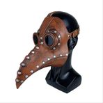 BAJIE Cadılar Bayramı maskesi Doktor Cosplay Kostüm Pelerin Steampunk Ortaçağ Kapüşonlu Bornoz Maskesi Veba Rol Oyunu Outift Yetişkin Cadılar Bayramı Fantezi Elbise S Lateks Maske