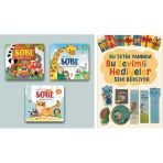 Bak Bul Sobe 3 Kitap (Gezgin Ayıcık + Oyuncu Zürafa + Meraklı Kedi)
