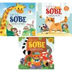 Bak-Bul Sobe 3 Kitap Set / Oyuncu Zürafa - Meraklı Kedi - Gezgin Ayıcık (Ciltli)