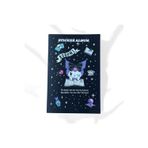 BAK GEL AL Gotik Siyah Kuromi Sticker Albümü → Kuromi Karanlık Mistik Sticker Defteri - Fal ve Sihir Temalı Kol