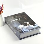 Bak Gel Al Kitap Görünümlü Dekoratif Kutu, Iskandinav Tarzı Kitap Şeklinde Saklama Kutusu, Ev Dekorasyonu, Modern Ev Dekorasyon Natura Life