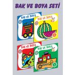Bak Ve Boya Seti 4 Kitap