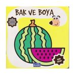 Bak ve Boya Türkçe İngilizce Sarı Kitap Kollektif Parıltı Yayıncılık
