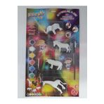 Bakbi Toys Bakbi Hayvanlar Alemi Yıkanabilir 3D Oyuncak Boyama Seti