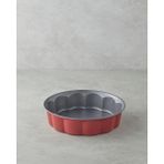 Baker’s Choice Flower Karbon Çelik Kek Kalıbı 26 x 6,8 cm Kırmızı
