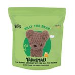 BakGelAl Amigurumi Ayı Yapım Kiti Aile ve Çocuk Aktivite Seti Başlangıç Seviyesi Tığ Örgü Seti
