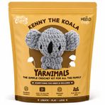 BakGelAl Amigurumi Koala Yapım Kiti Başlangıç Seviyesi Tığ Örgü Seti Çocuk ve Yetişkin Hobi Seti