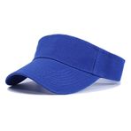 Bakicey Yazlık güneş koruması, güneş şapkası, büyük kenarlı, kadın, erkek, vizör, şapka, dış mekan sporları, plaj, şapka, golf tenis için, Mavi (Marineblau), M