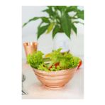 Bakır Concept Bakır Salata Kasesi Dilimli Model Parlak Bakır Renk