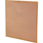 Bakır Plaket Delikli 100x100 mm