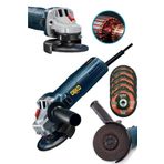 Bakır Sargı Motor Metal Dişli Sistem Avuç Içi Taşlama Spiral Jet Taşı Makinesi 2500 Watt + 5 Jet Taş