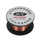 Bakır Yol Çekme Teli Emaye Kaplı Ince Köprü Tel 0.10Mm/15Mt