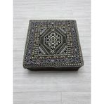 Bakırözü Home Gri Yahyalı Modeli Çökmeyen Süngerli Şark Köşesi Orta Sehpa (60 x 60 x 20 Cm)