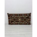 Bakırözü Home Kahve Anadolu Modeli Şark Köşesi Takımı Sırt Dayama Yastığı 42 x 92 x 10 cm Dikdörtgen Pamuk Polyester - Kahverengi
