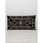Bakırözü Home Lacivert Anadolu Modeli Şark Köşesi Takımı Sırt Dayama Yastığı 42 x 92 x 10 cm Çift Taraflı Pamuk Polyester