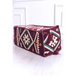 Bakırözü Home Şark Köşesi Takımı Kol Dayama Minderi Bordo Anadolu Kırmızı Modeli (22 x 22 x 50 cm )