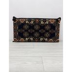 Bakırözü Home Şark Köşesi Takımı Sırt Dayama Yastığı Lacivert Buhara Modeli (Sünger Dahil) 42 x 92 x 10 cm