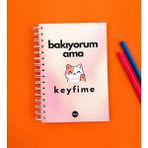 Bakıyorum Ama Keyfime 21x14Cm A5 Sketch Book - Eskiz Defteri - 270 Gr - 36 Yaprak