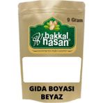 Bakkal Hasan Gıda Boyası Toz Beyaz 9 gr - 2 Adet