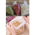 Bakkaliye Torbası 5'lik 1 Kg 30x52 Cm Naylon Torba Şeffaf Bakliyat Torbası Dolap Poşeti