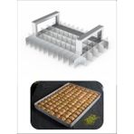 Baklava Dilimleme Bıçağı Paslanmaz Çelik Baklava Dilimi Iz Çıkarma Bıçağı, 30X40 Tepsi 6X12 Dilim - 30 x 40 cm