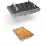 Baklava Dilimleme Bıçağı Paslanmaz Çelik Baklava Dilimi Iz Çıkarma Bıçağı, 49X69 Tepsi 10X25 Dilim - 50 x 70 cm