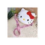 Bakmakistersen Hello Kitty Silikon Çanta – Fiyonk Detaylı Sevimli Mini Omuz Çantası